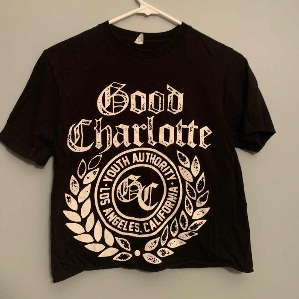 Good Charlotte Band crop top